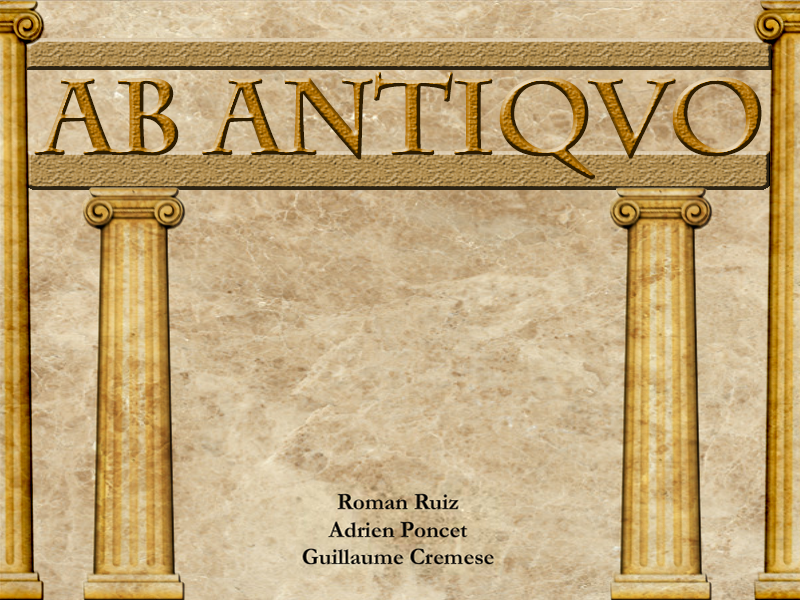 Ab Antiquo by Adrien Poncet