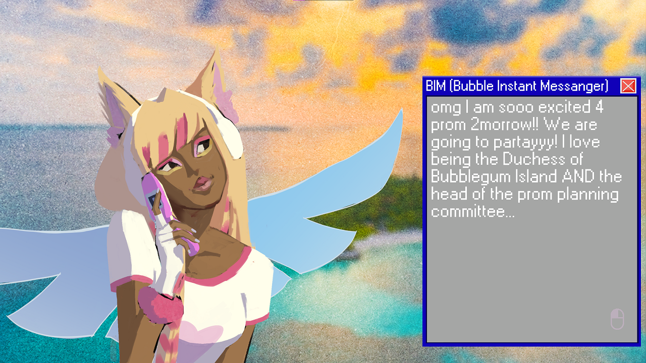 Screenshot 4 for Duchess Grizabella Nightfire99 in: Prom Panic at Bubblegum Island!