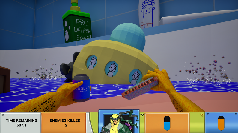 SGT. BUBBLES: QUACK IN ACTION by MochaMics