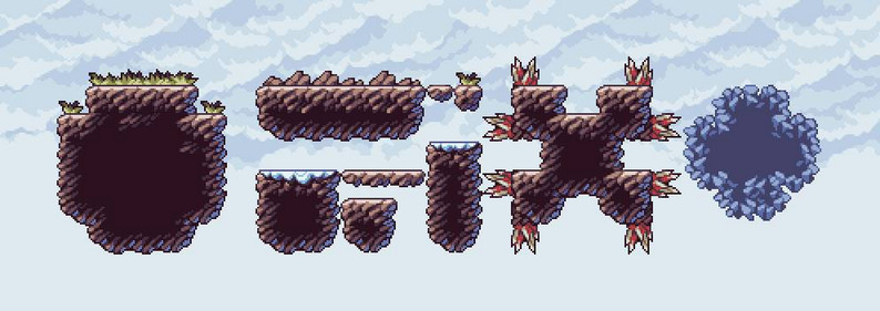 Fantasy Winter - Pixel Art Tileset by aamatniekss