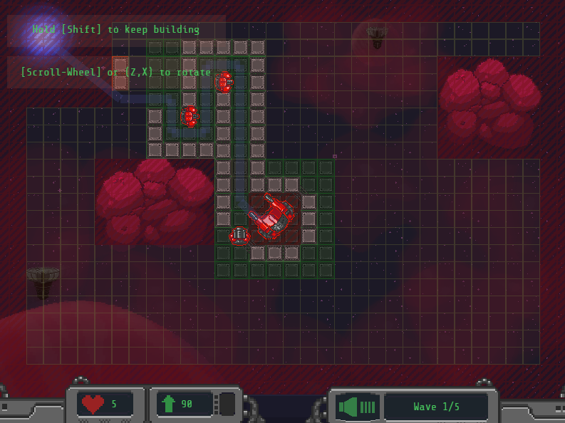 Screenshot 2 for Spacedust Defender