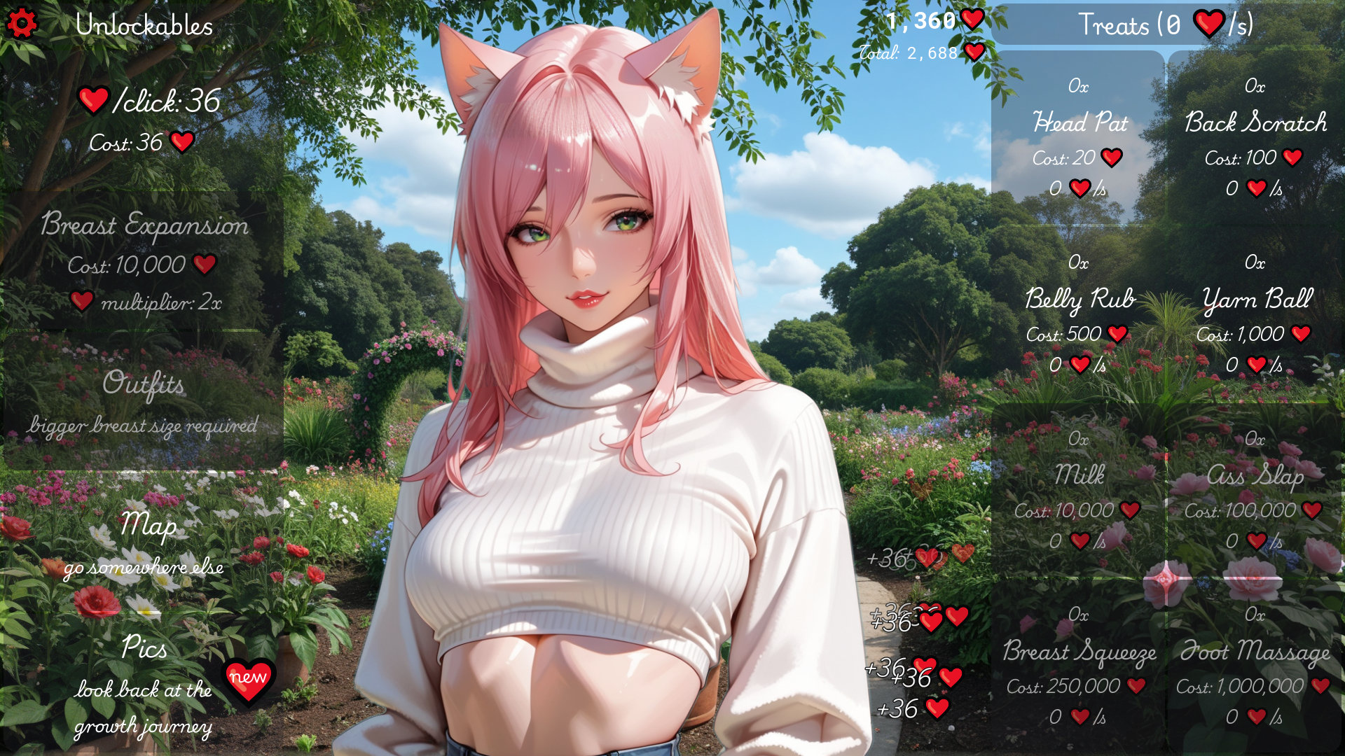 Screenshot 4 for Cat Girl Expansion Clicker 🍒