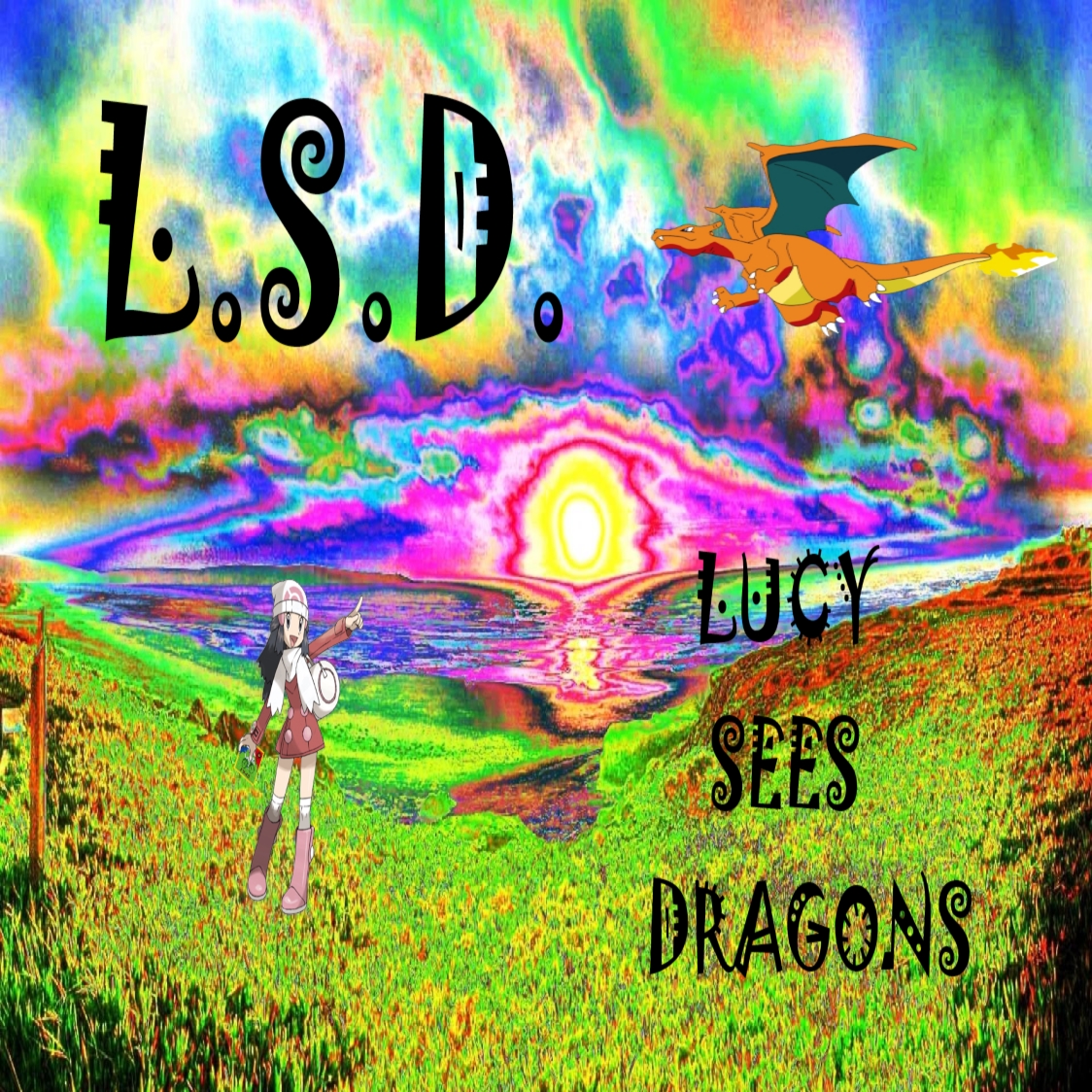 Cover image for L.S.D. - Lucy Sees Dragons