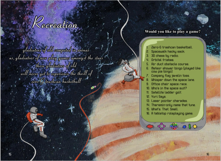 Screenshot 4 for Vapid Venus Ventures - A Solo Journaling RPG