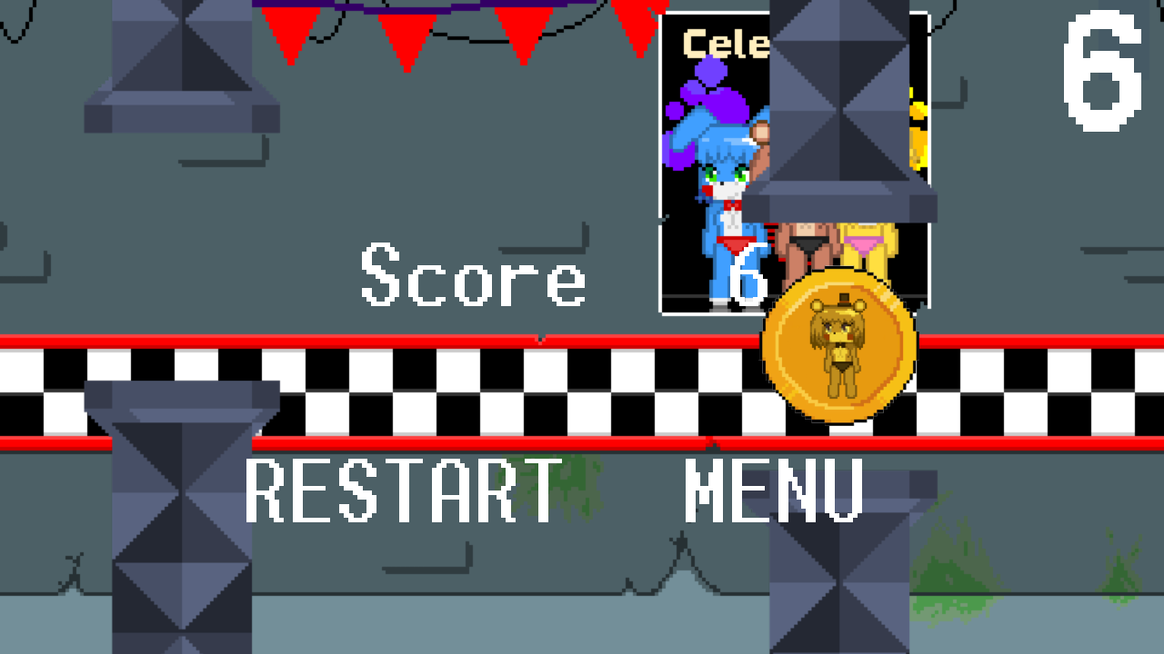 Flappy Nights in Anime (FNIA Flappy Bird) screenshot 4