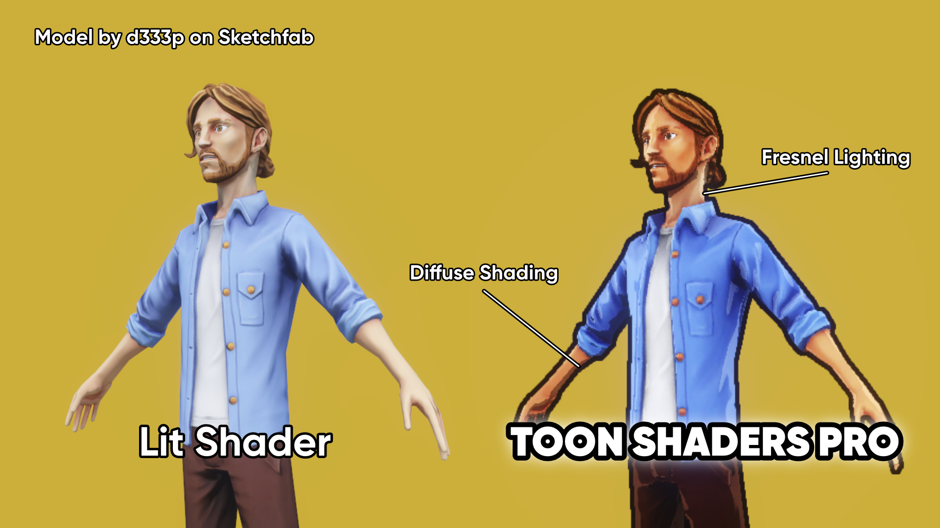 Toon Shaders Pro for Unity URP by Daniel Ilett