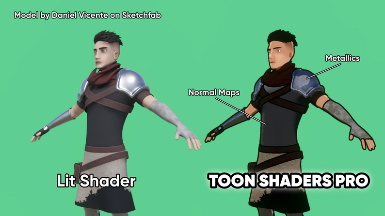 Toon Shaders Pro for Unity URP by Daniel Ilett