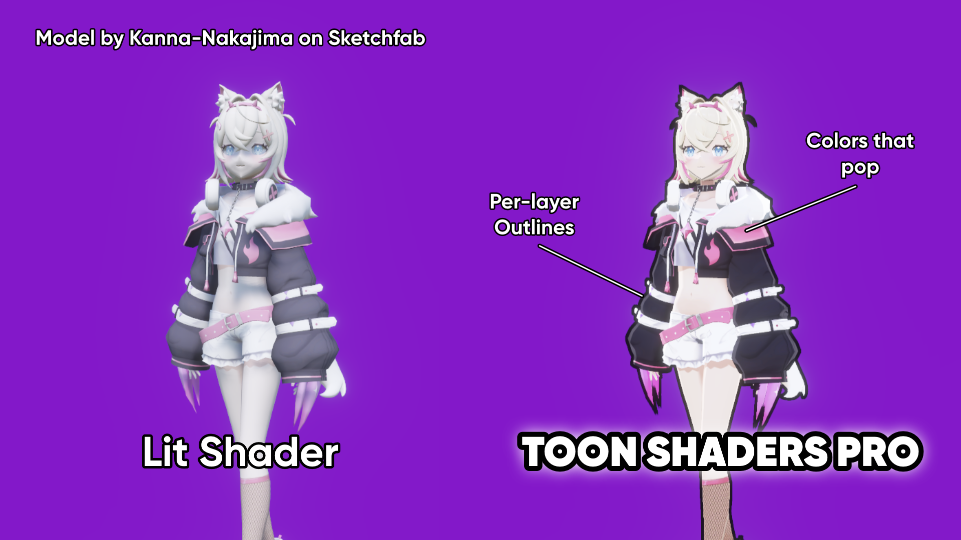 Toon Shaders Pro for Unity URP by Daniel Ilett