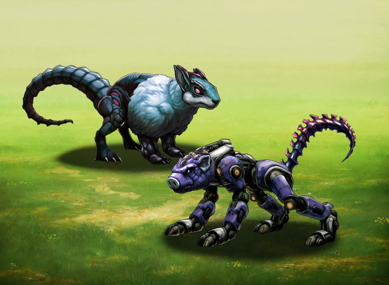 SV Quadrupedal RPG Enemy Maker (Layered PSD) - RTP Style by Die Easy