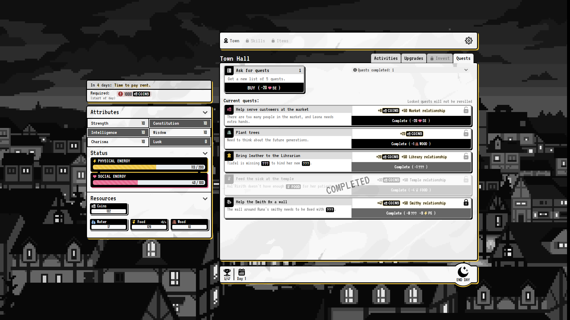 Screenshot 3 for Quintillion Quest Demo