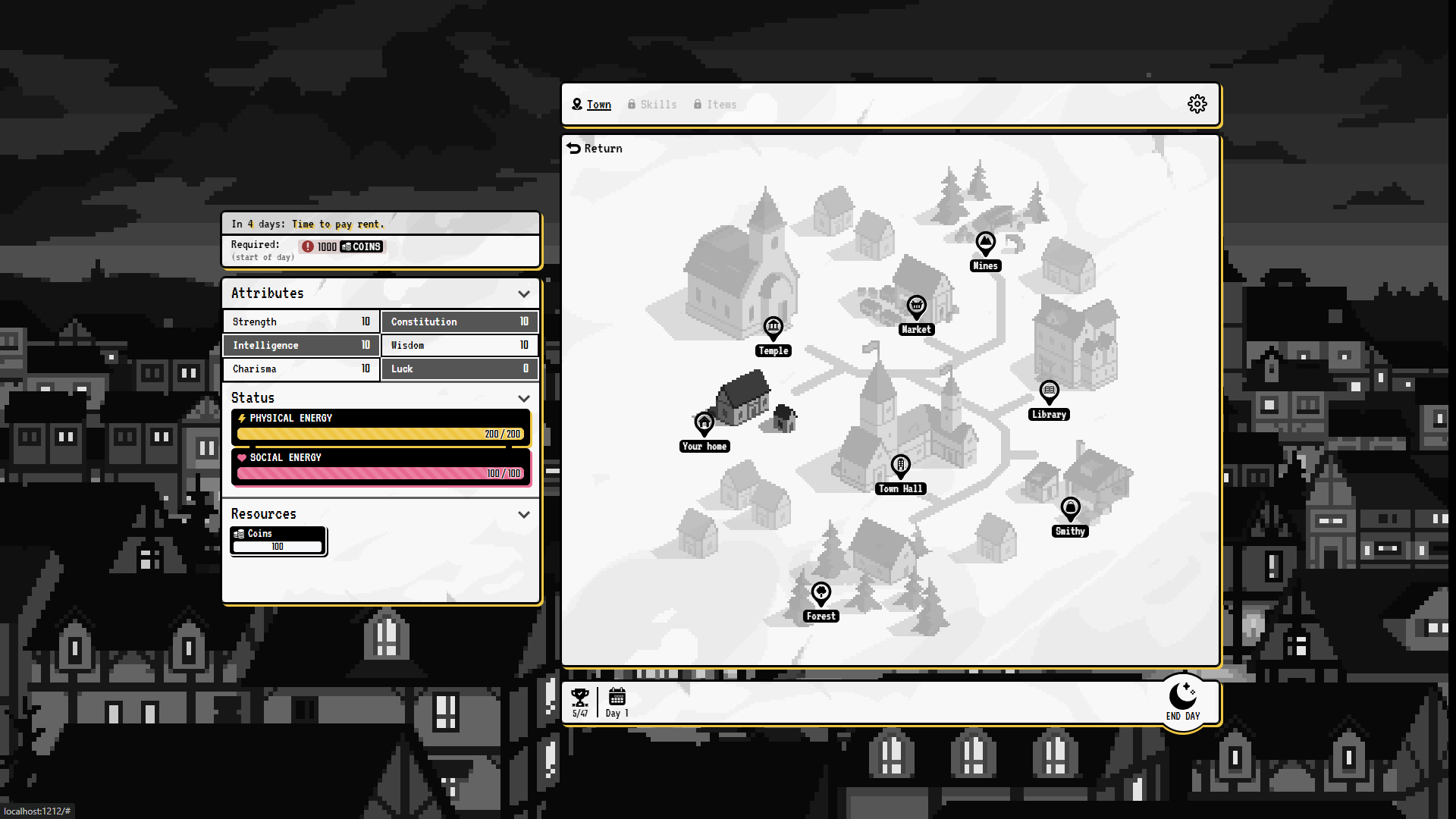 Screenshot 2 for Quintillion Quest Demo