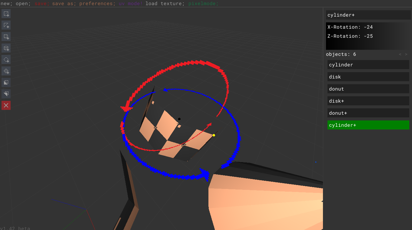 v1.42 beta - cylinders, disks and donuts!!! - Simple Polygon by Cosmin