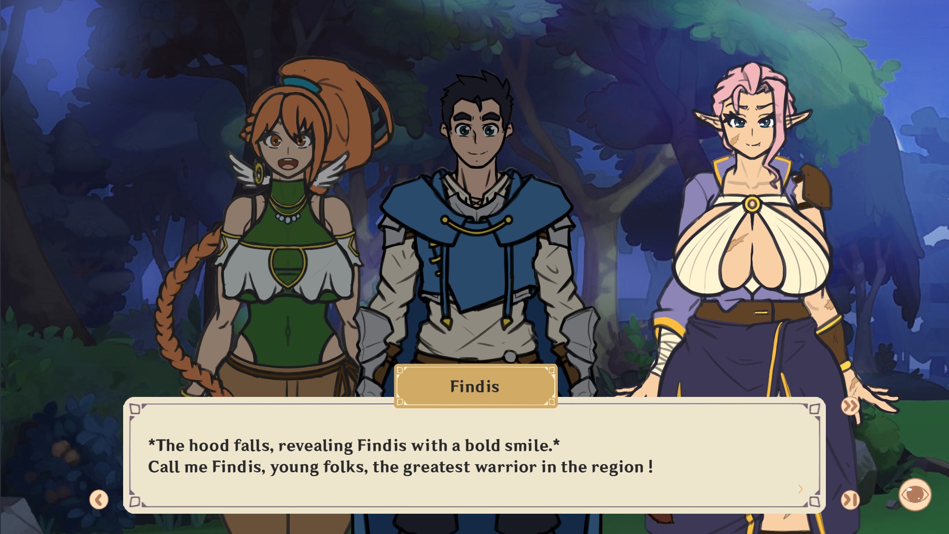 Delicious Travelings (Belly & fantasy VN) screenshot 1