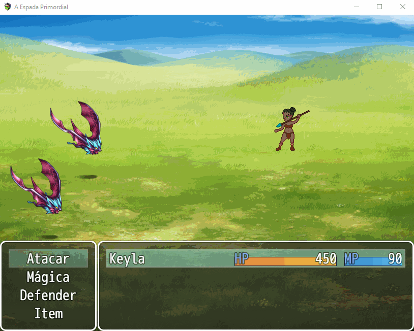 Sprite Character RPG - Amazona by GJr Artes em Pixel