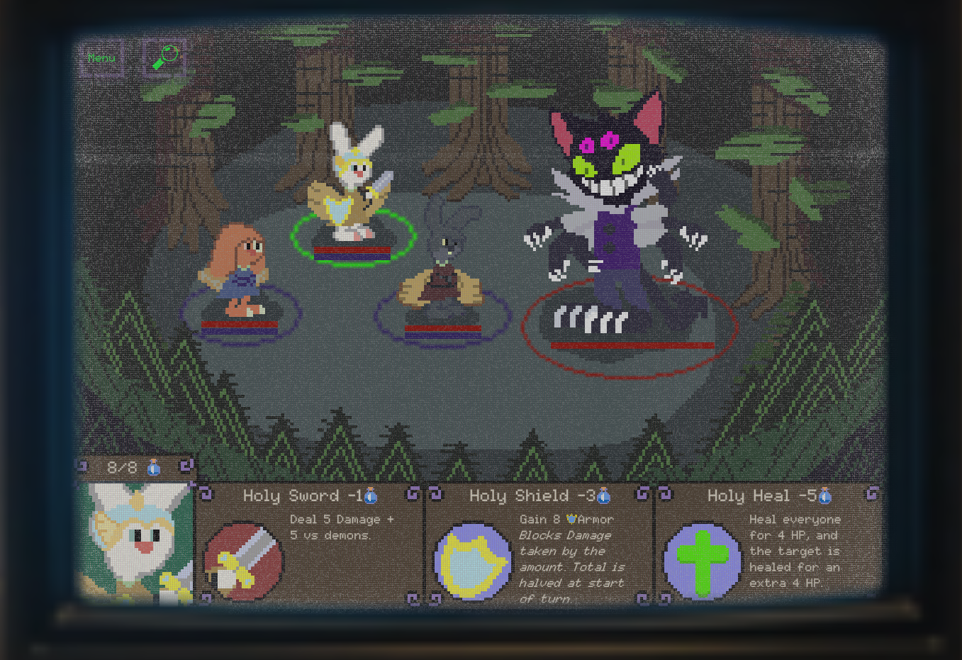 Screenshot 2 for Angel Hare vs. Nick Nocturne (Fan-Made)