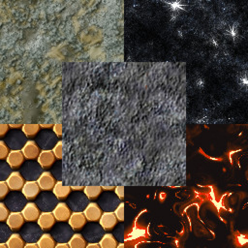 Assorted, Dated-looking Textures by McGravel