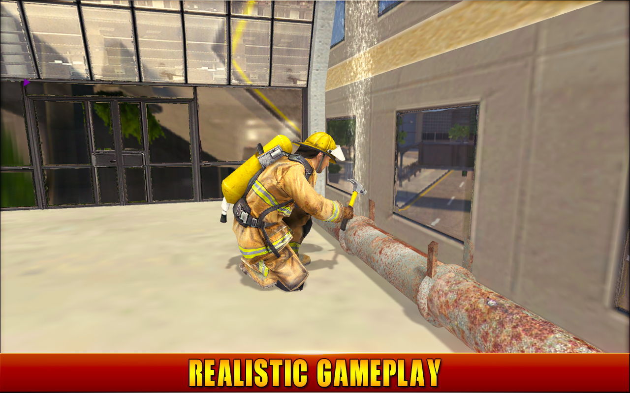 Firefighter Simulator 2018: Real Firefighting Game by Apex Logics