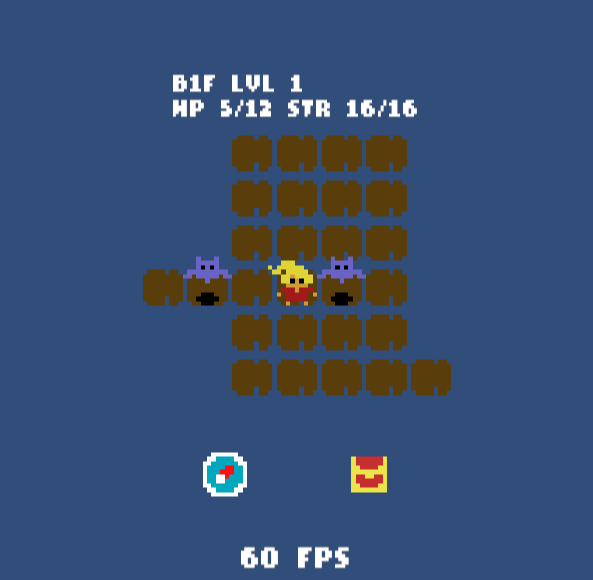 Screenshot 2 for Pixel Roguelike
