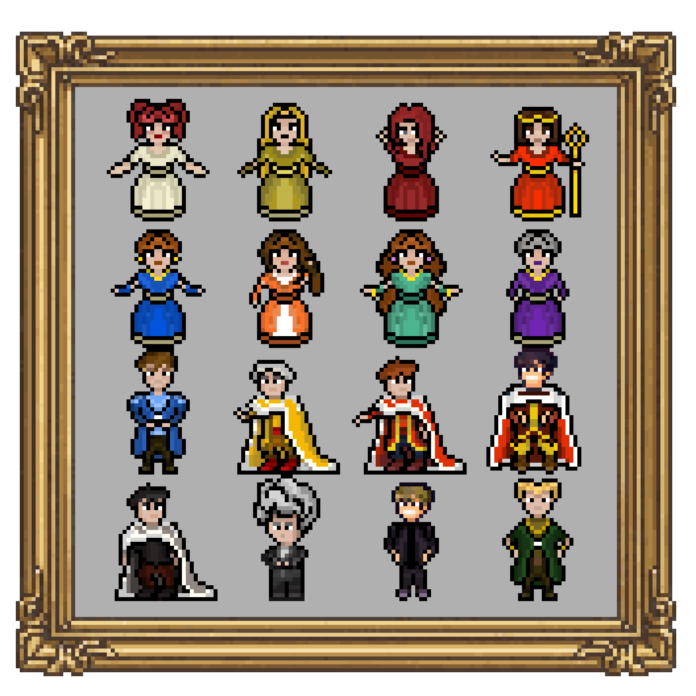 Medieval Pixel Art Character Asset Pack by NinjaGame_Dev