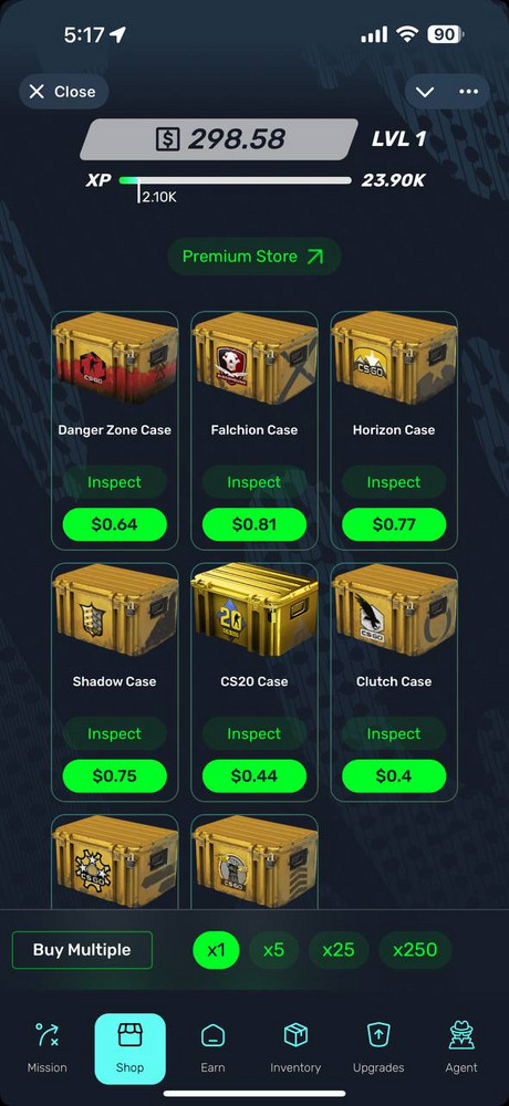 CS Case Clicker - with AI Agents by AEY Studios