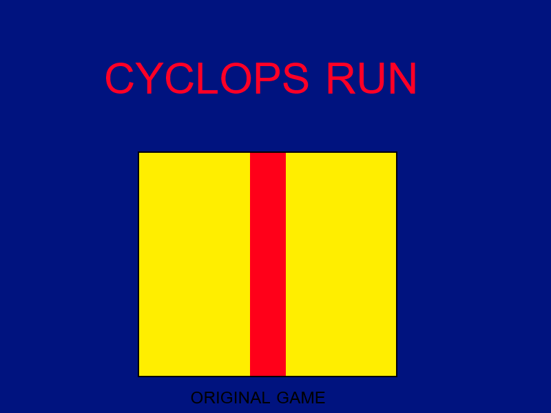 Cover image for Cyclops Run