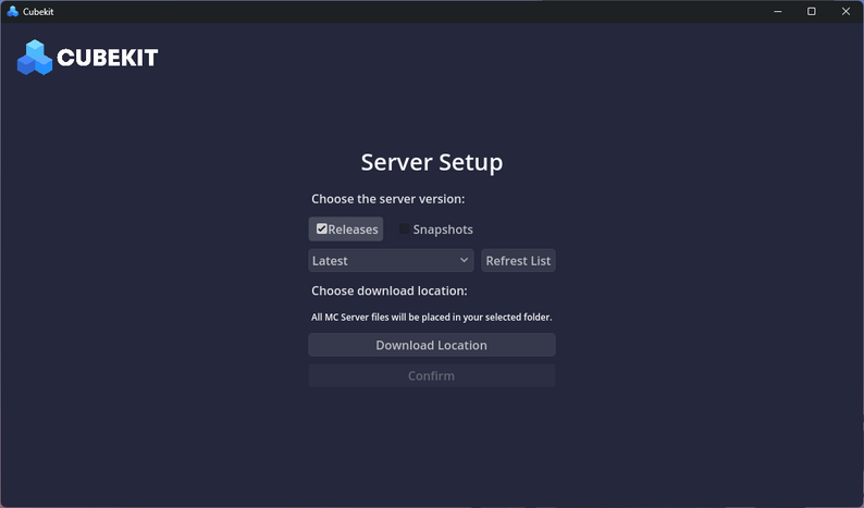 Cubekit - Minecraft Server Manager by CDcruz