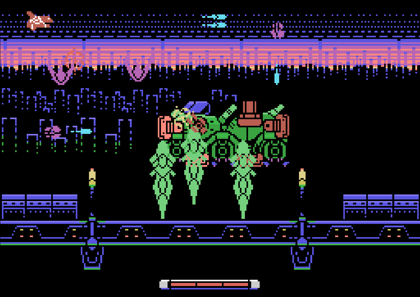 Screenshot 5 for Hijak「緋雀」:a fictional MSX 1-exclusive shooter