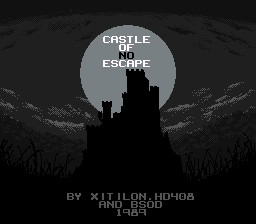Cover image for Castle of no Escape (early builds)