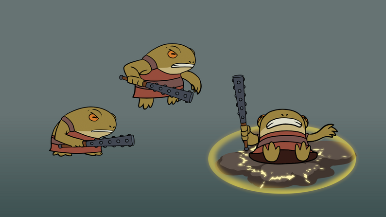 Toad Animation Character Toad - Animated Hand drawn character by Ismartal