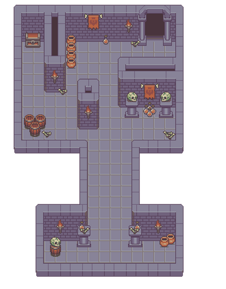 [FREE] Pixel art Dungeon Tileset – 32x32 by Kao