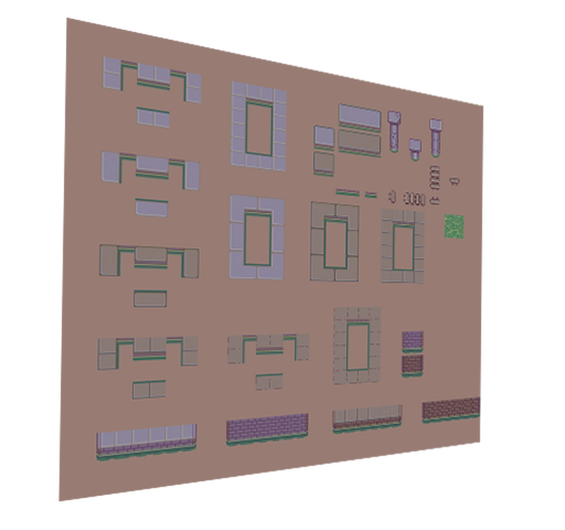 Pixel art Dungeon Asset Pack – 32x32 (Full Version) by Kao