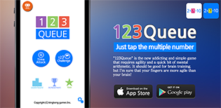 123Queue -Tap into your brain