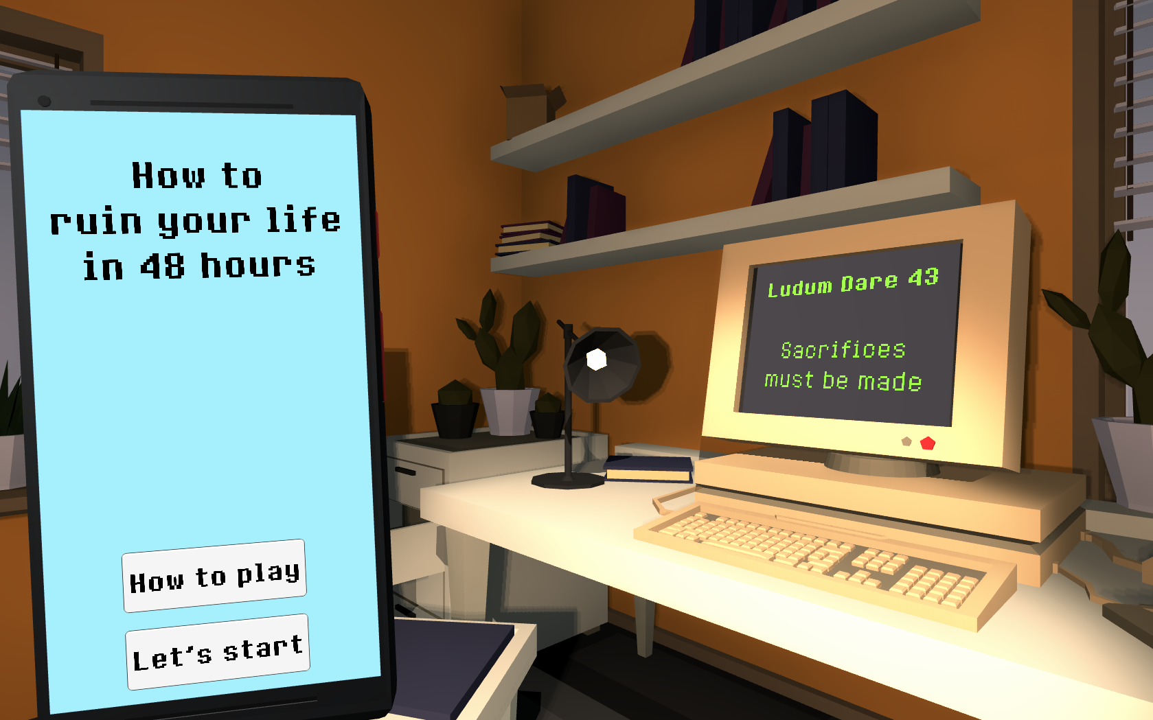 My participation in Ludum dare 43 – Sacrifices must be made