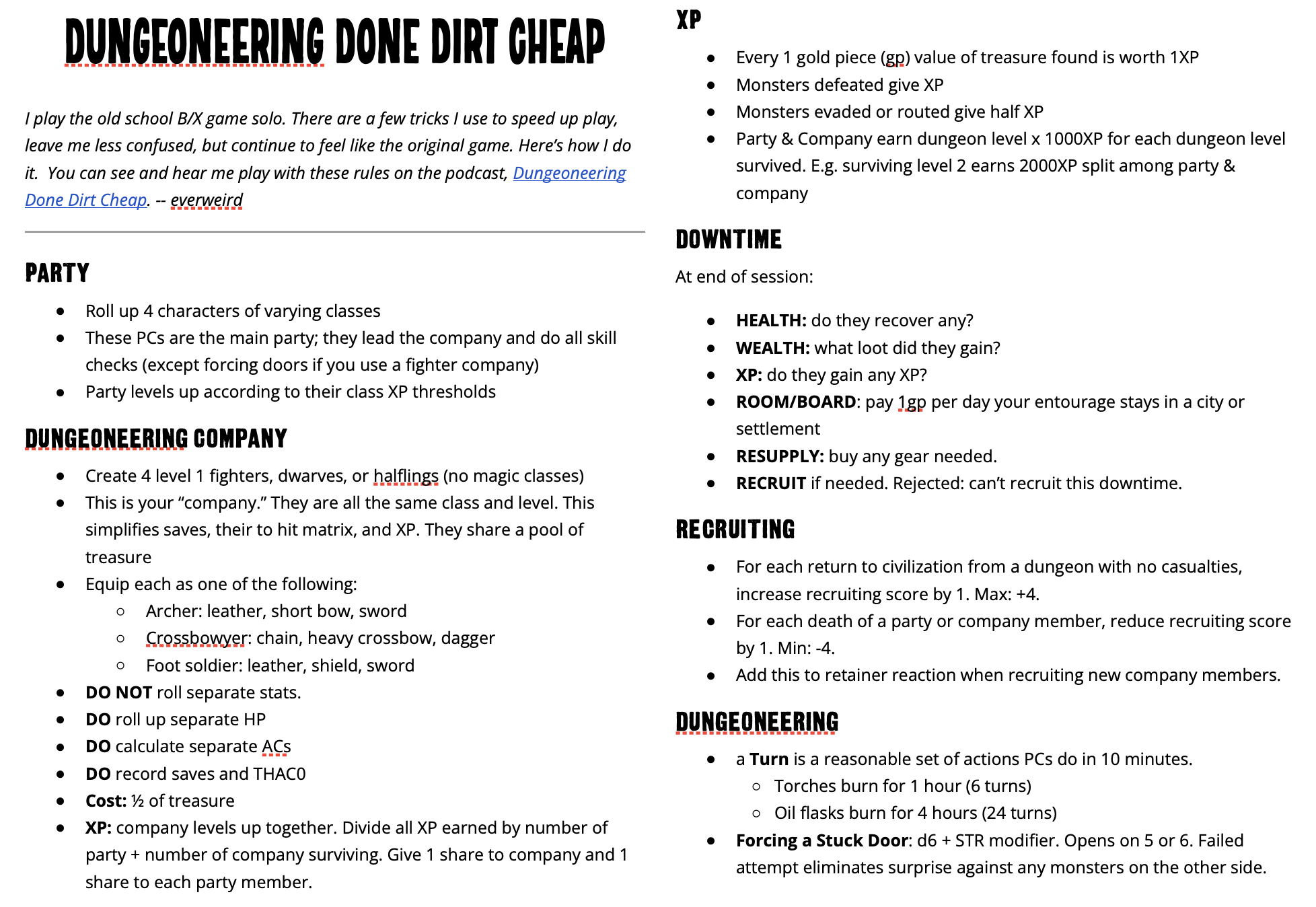 Screenshot 2 for Dungeoneering Done Dirt Cheap