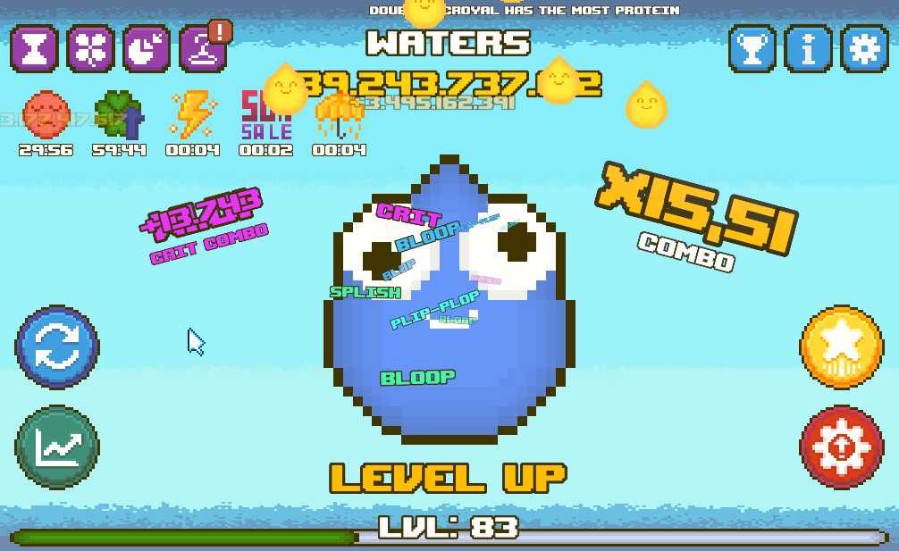 Screenshot 3 for Aqua Clicker
