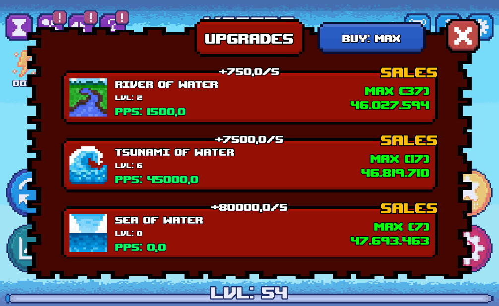 Screenshot 6 for Aqua Clicker