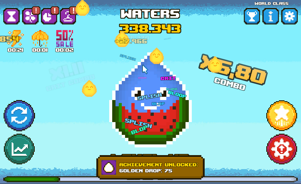Screenshot 4 for Aqua Clicker