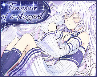 Cover image for Treasure of a blizzard