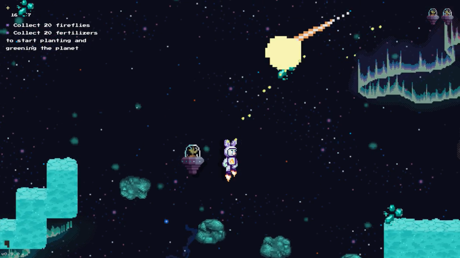 Screenshot 2 for Bunny Space Odyssey: FlopHop