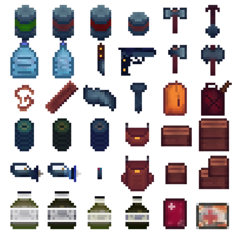 survival_16x16_pack(Items) by Dorado