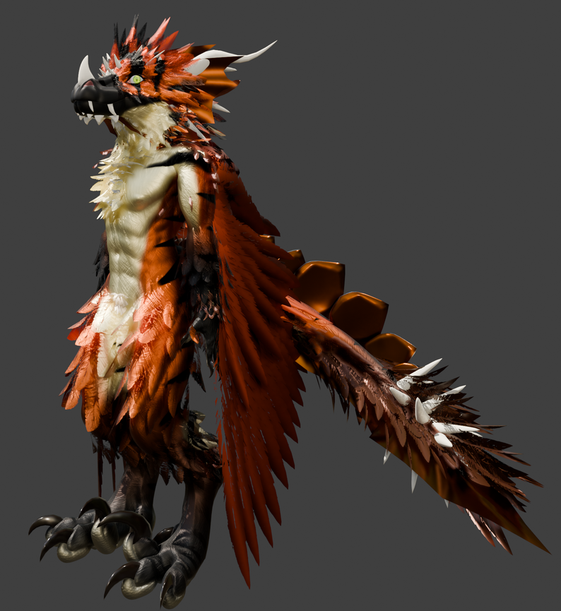 ZealotDKD Raptor Vrchat Blender by ZealotDKD