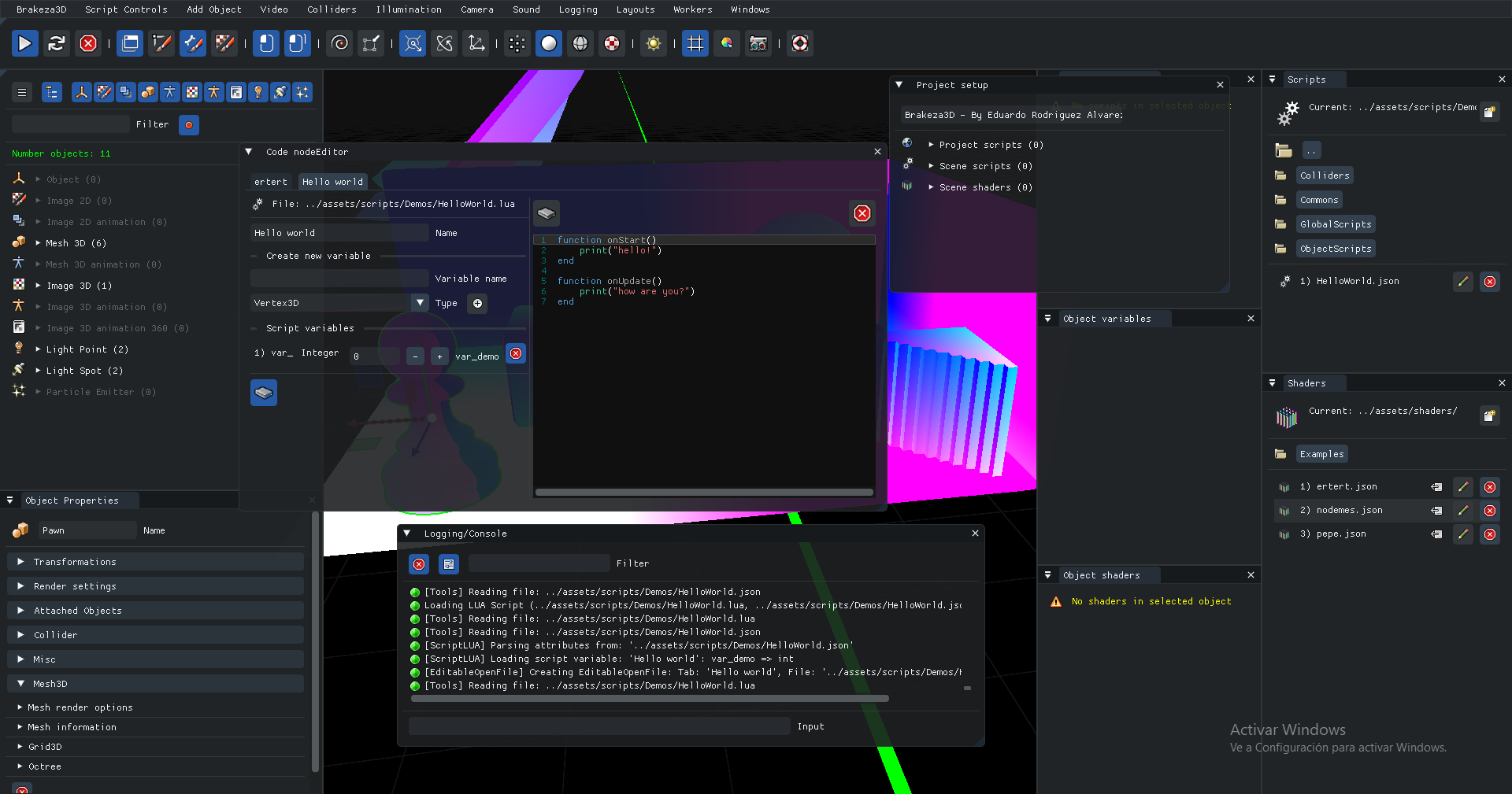 Screenshot 3 for Brakeza3D Game Engine