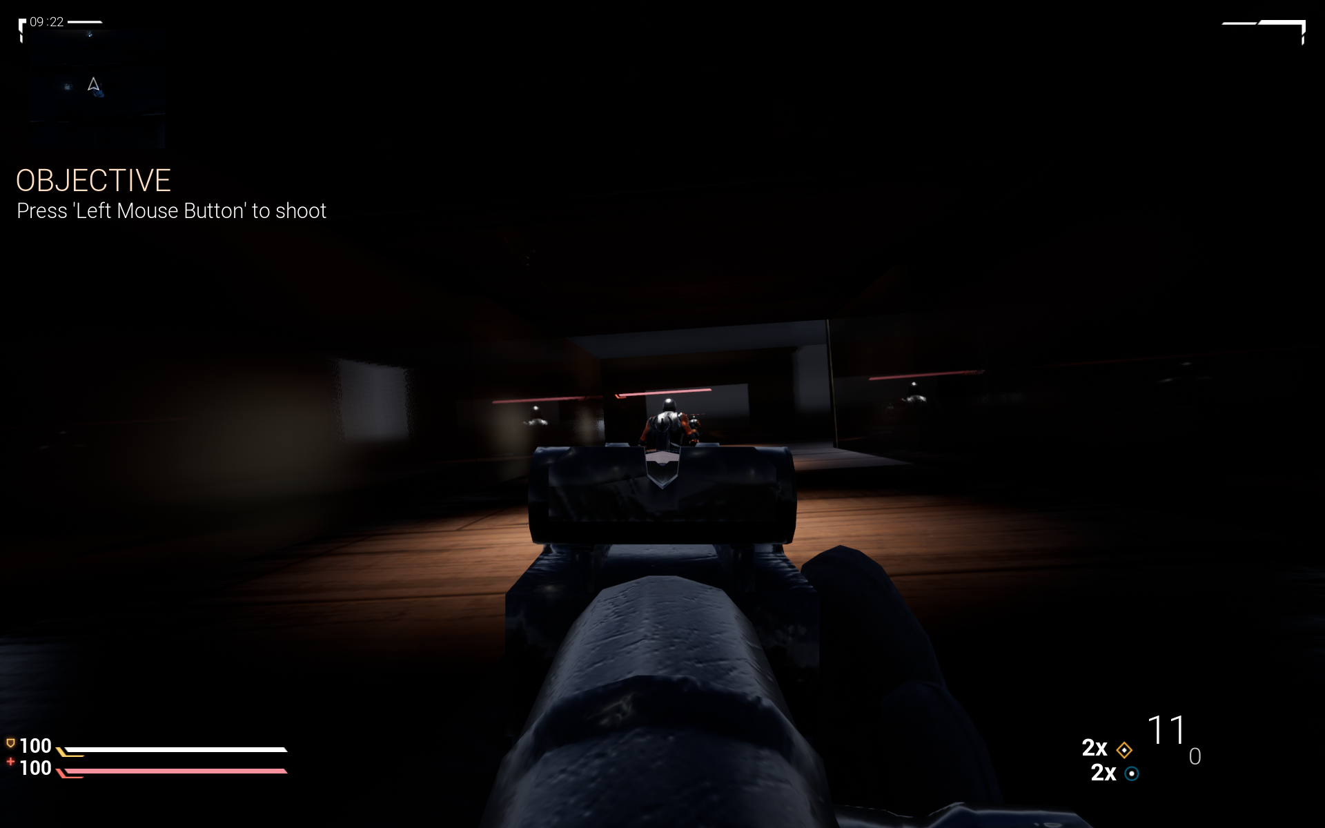 Dark Room Fps Prototype By Sakyawira