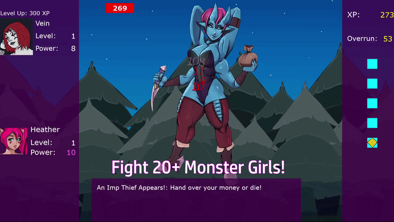 Screenshot 3 for Light Fall: A Clicker RPG Prologue
