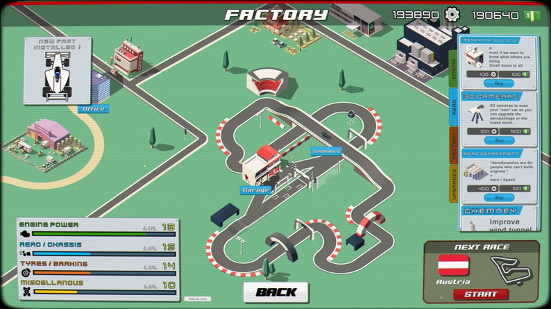 F2 Racing Game F2D | Lite Version ( F1 Inspired game ) by Zyg101