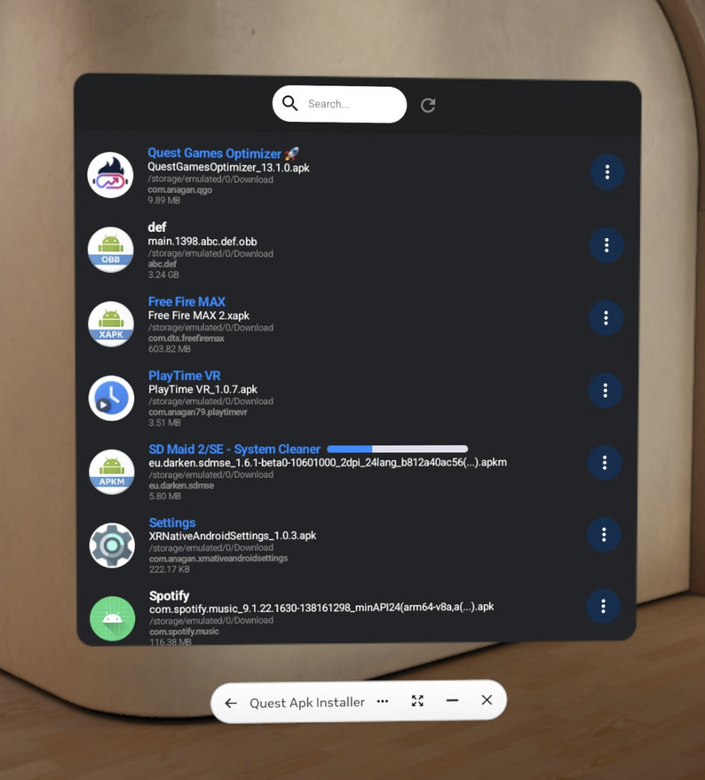 Quest APK Installer by Anagan79