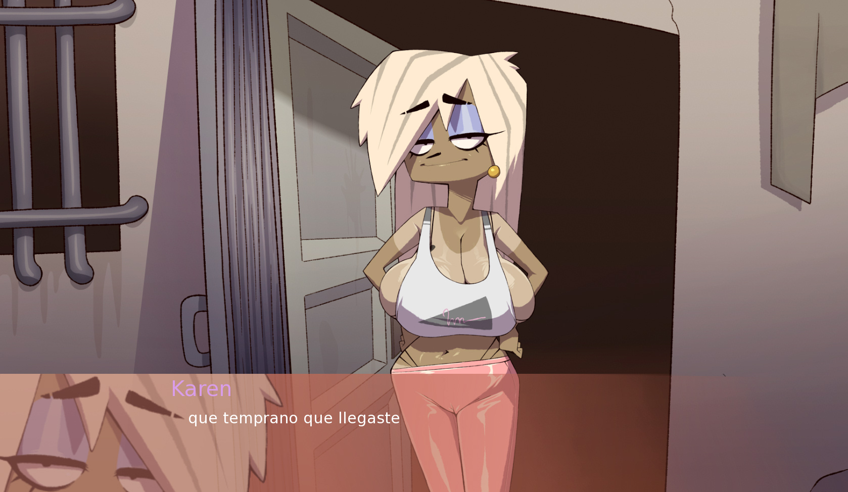 Screenshot 3 for The little whore NTR VN (WIP)