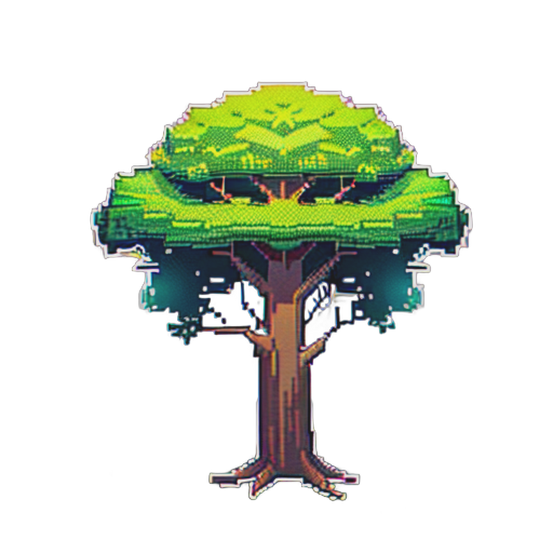 80+ Pixel Art 2D Trees pack 1 by gualiang2021@gmail.com