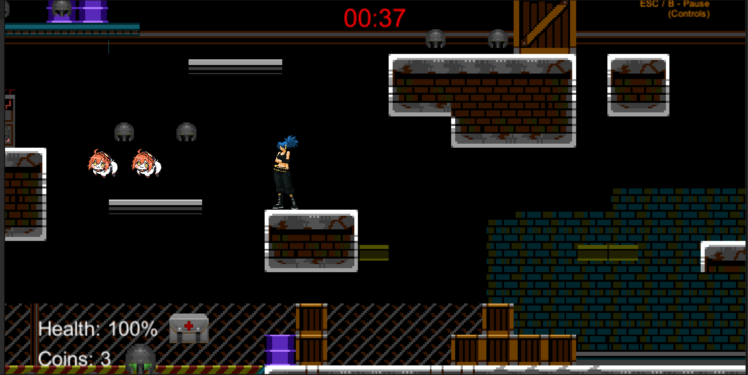 Screenshot 3 for Mass Produced Bootlegvania Sample Text: Ready to Crash Edition