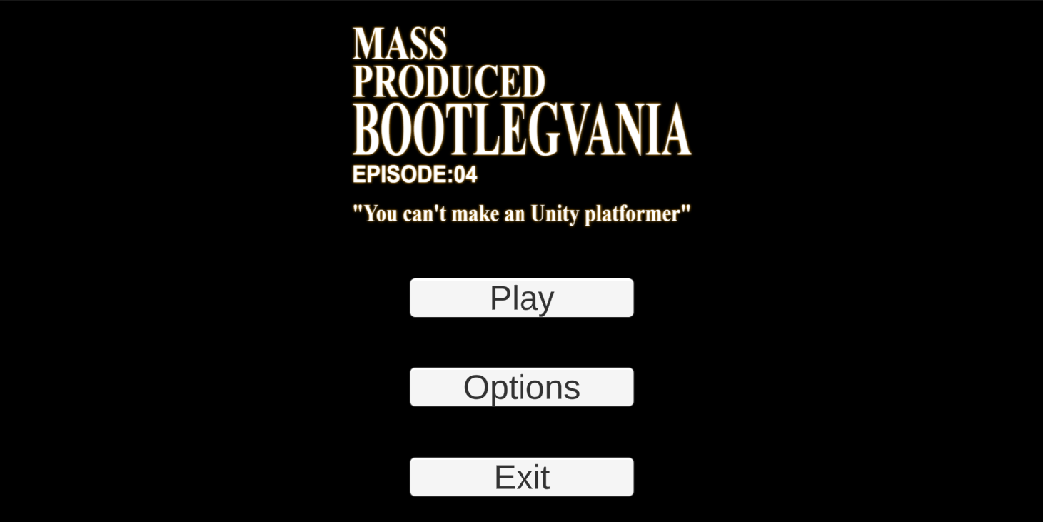 Screenshot 5 for Mass Produced Bootlegvania Sample Text: Ready to Crash Edition